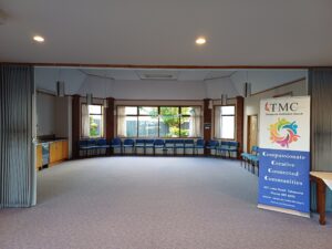 Hire the Centennial Lounge at the Puriri Centre Takapuna for small meetings, seminars, and exhibitions.