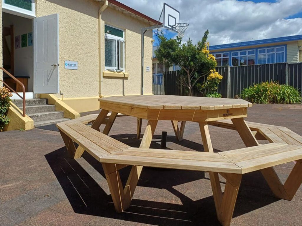 Table donated by RESPECT Relationship Services for Puriri Centre Takapuna community use